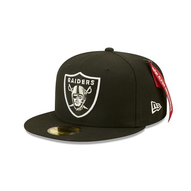 Alpha Industries X Las Vegas Raiders 59FIFTY Fitted Hat Male Product Image