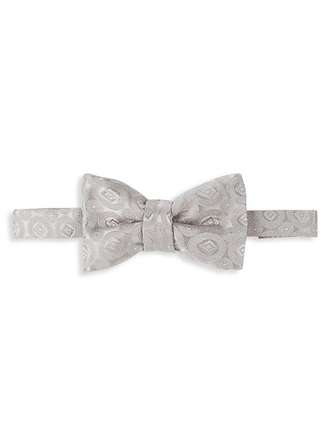 Mens Large Silk Tonal Bow Tie Product Image