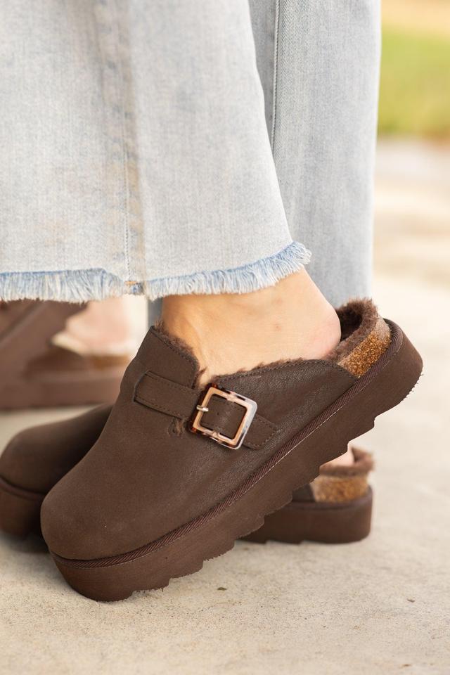 Platform Buckle Clogs Product Image