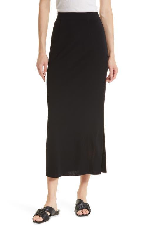 Misook Pull On Slit Hem Skirt product image