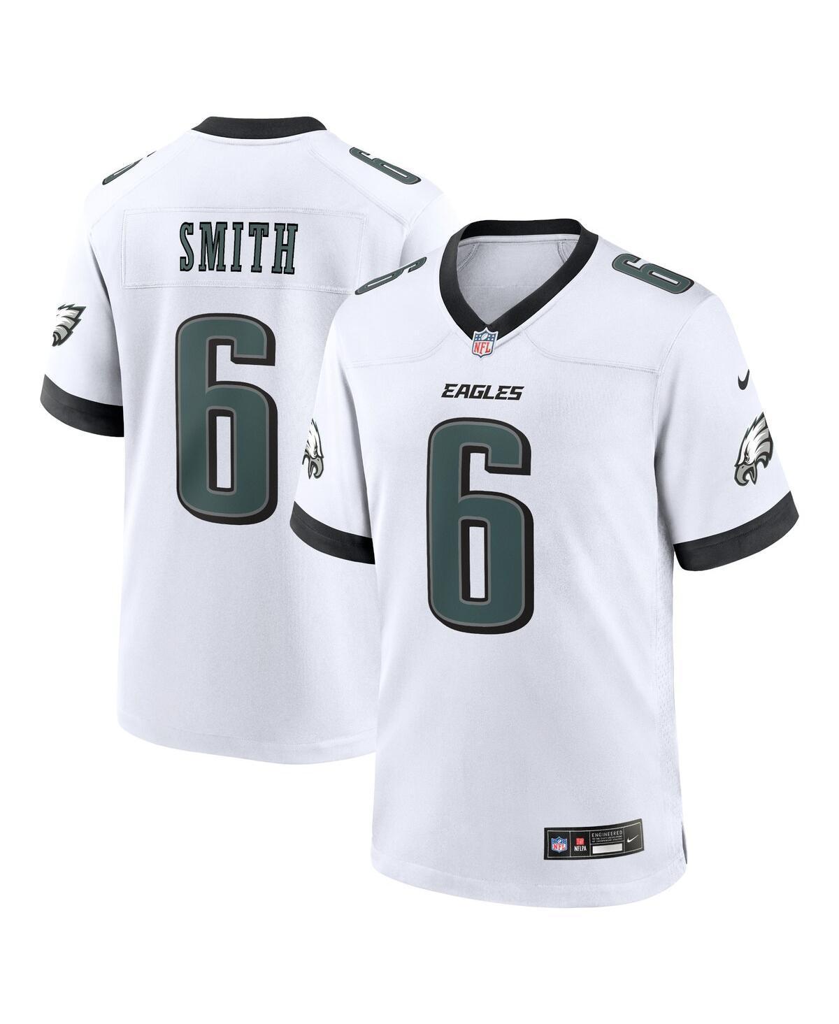 Nike Mens DeVonta Smith White Philadelphia Eagles White Game Jersey - White Product Image