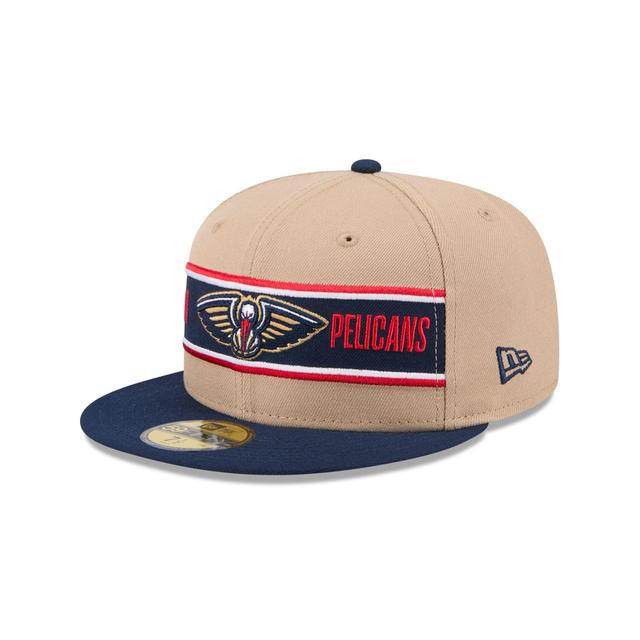 New Orleans Pelicans 2024 Draft 59FIFTY Fitted Hat Male Product Image