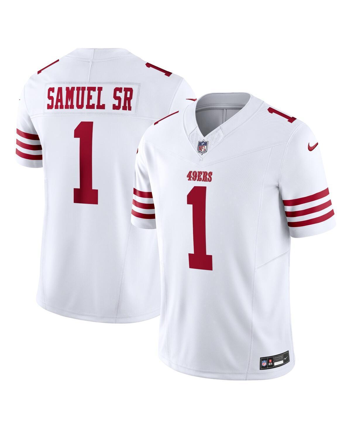 Nike Mens Deebo Samuel Sr San Francisco 49ers Alternate Vapor F.u.s.e. Limited Jersey - White Product Image