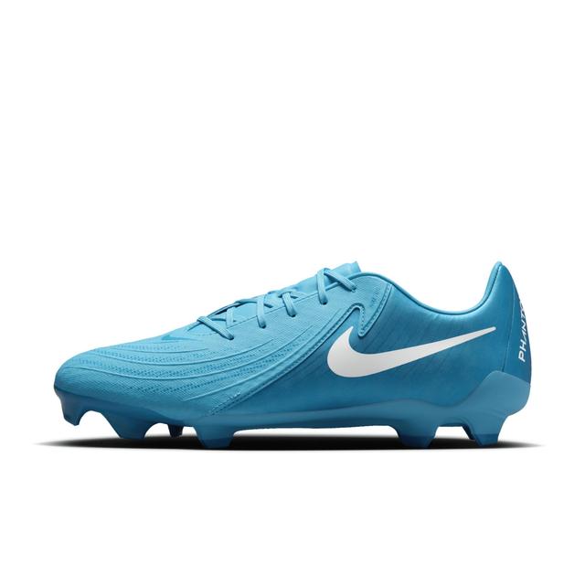 Nike Mens Phantom GX II Academy FG/MG - Soccer Shoes Blue Fury/White Product Image