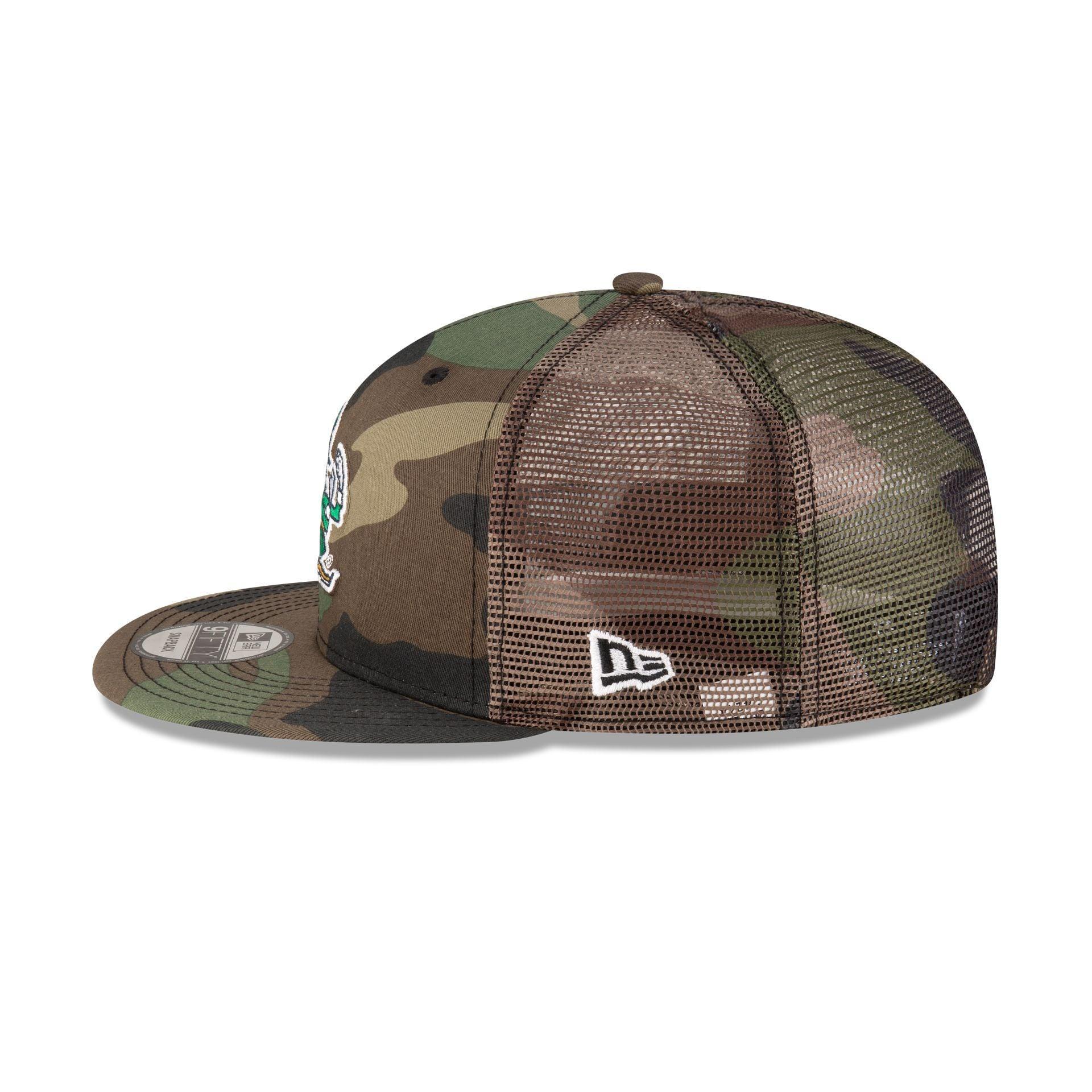 Notre Dame Fighting Irish Camo 9FIFTY Trucker Hat Male Product Image