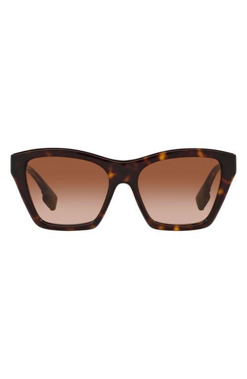 burberry Arden 54mm Gradient Square Sunglasses Product Image