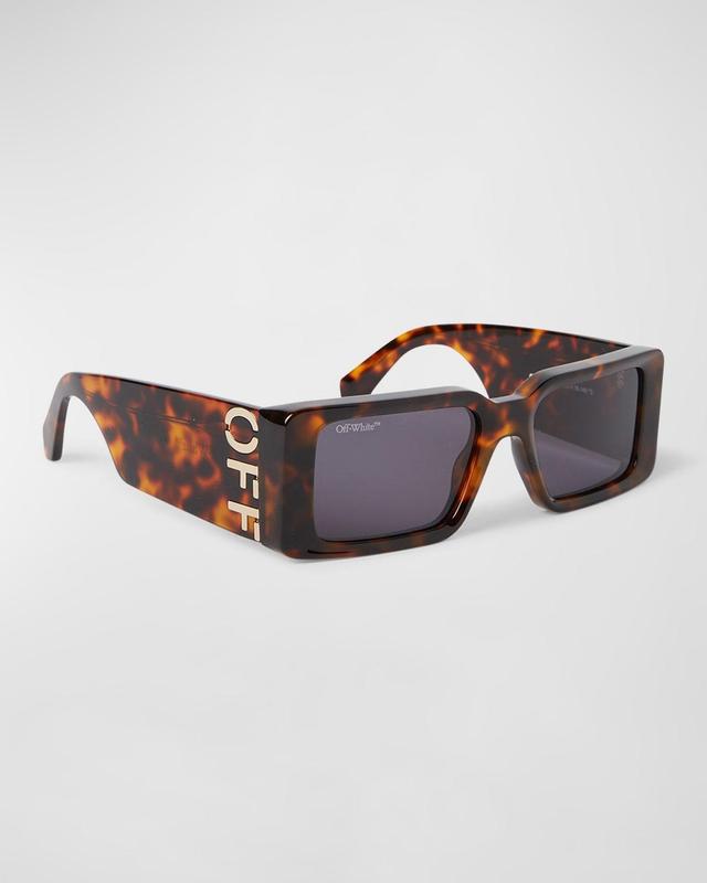 Mens Milano Acetate Rectangle Sunglasses Product Image