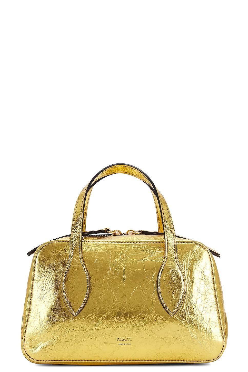 KHAITE Maeve Small Crossbody Bag in Metallic Product Image