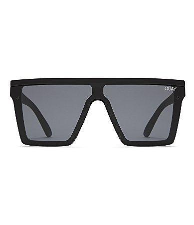 Quay Australia Womens Hindsight Oversized Square Sunglasses Product Image