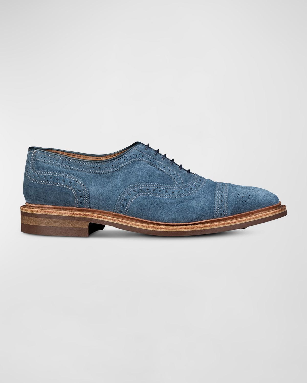 Mens Strandmok Suede Cap-Toe Oxfords Product Image