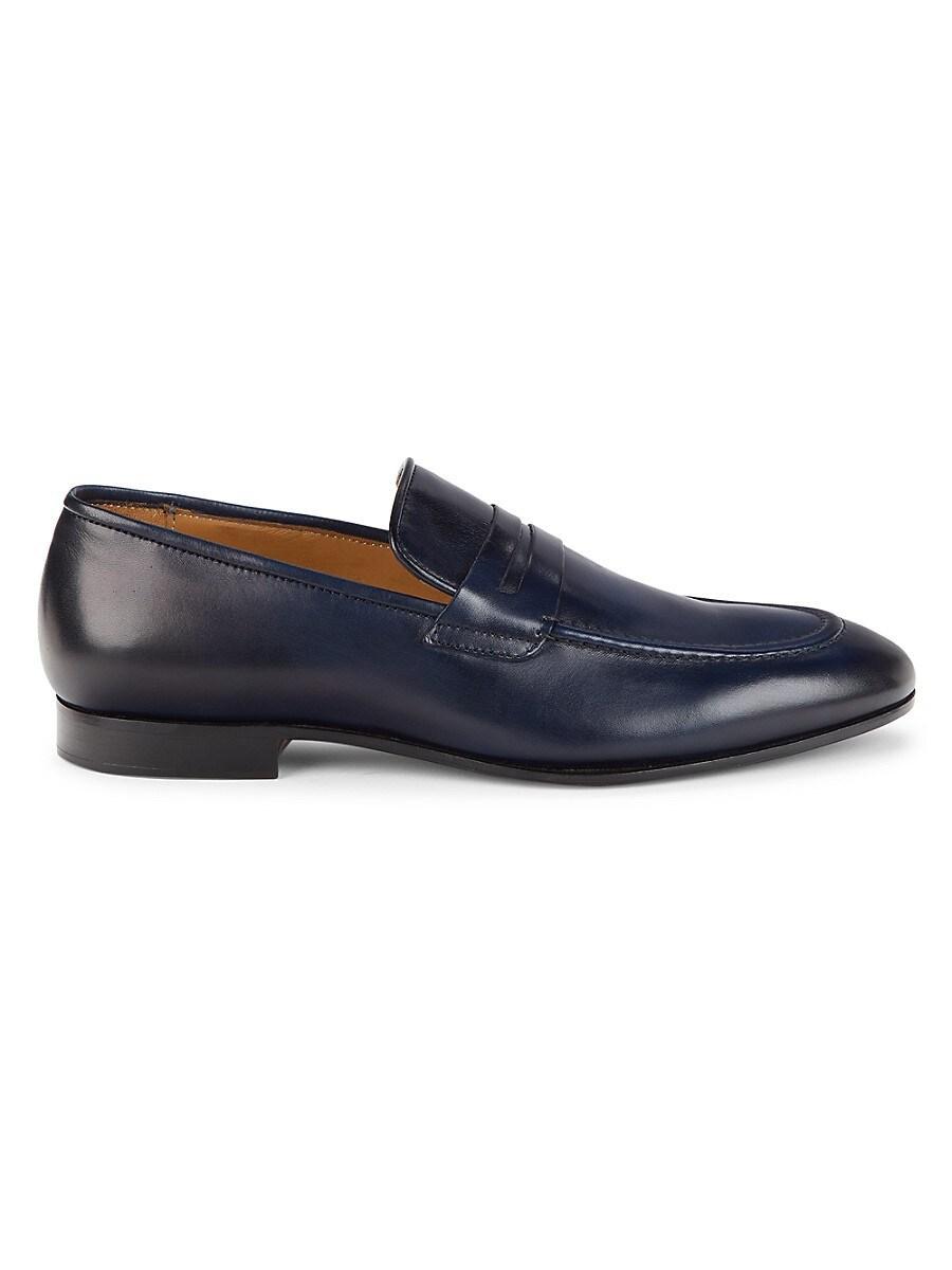 Mens Sydney Leather Penny Loafers Product Image