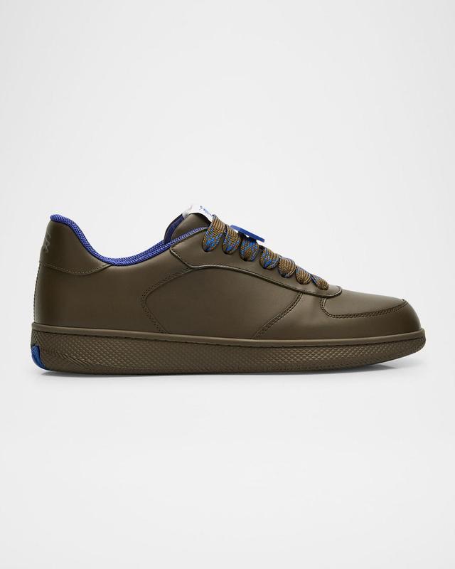 Mens Terrace Leather Low-Top Sneakers Product Image