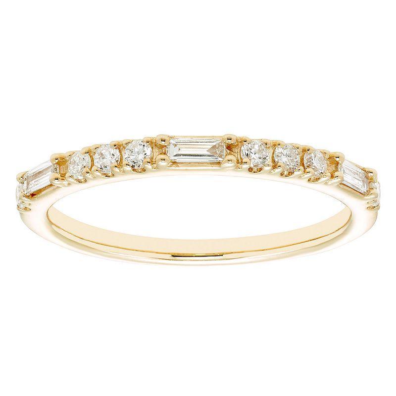 The Regal Collection IGL Certified 1/4 Carat T.W. Diamond Ring, Womens 14k Gold Product Image