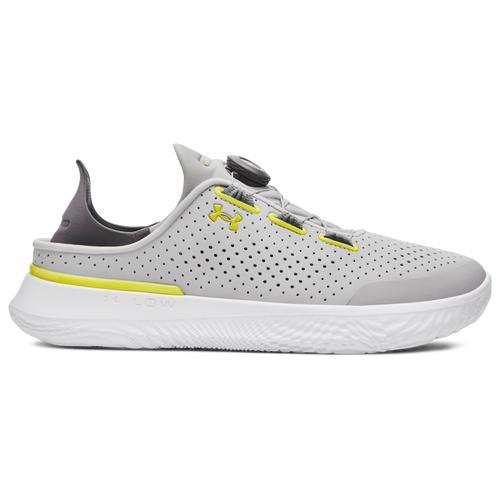 Under Armour Mens Under Armour Slipspeed Trainer - Mens Shoes Gray/Yellow Product Image