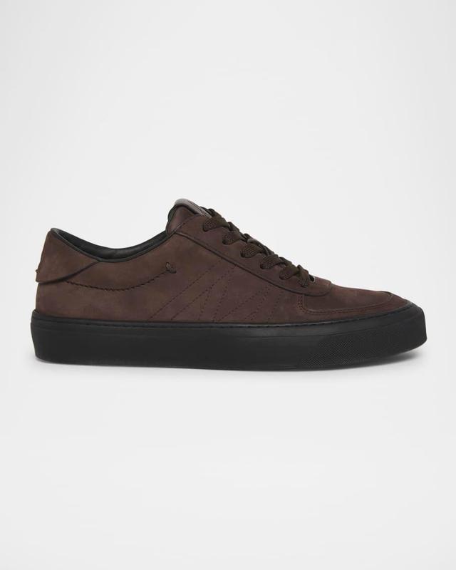 Men's Monclub Nubuck Leather Low-Top Sneakers Product Image