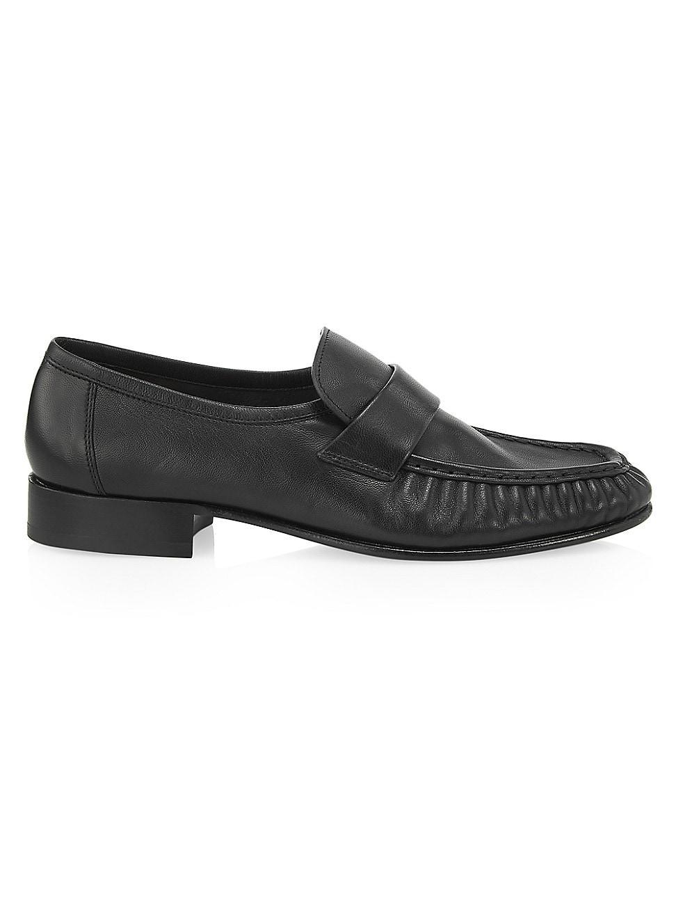 Womens Soft Leather Loafers Product Image