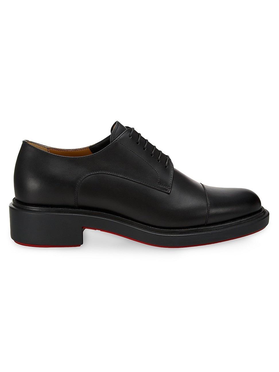 Mens Equestrian Knight Leather Loafers Product Image