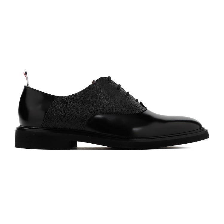 Black Saddle Oxfords Product Image