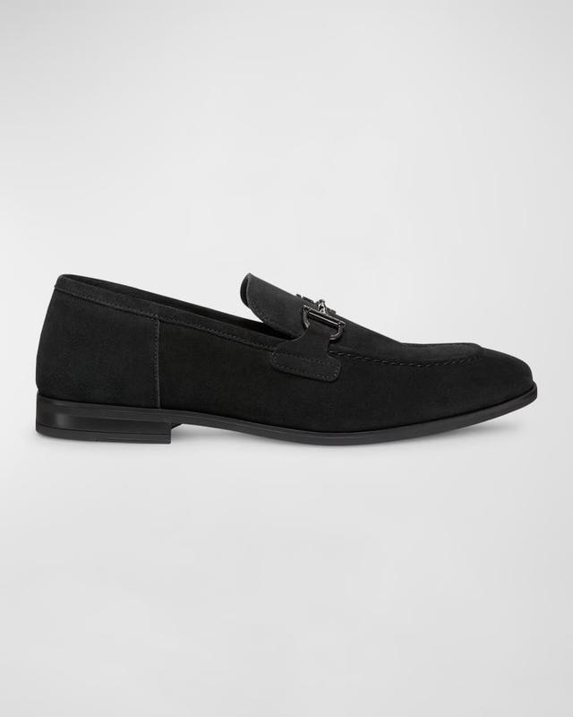 Mens Simon Twistbit Leather Loafers Product Image