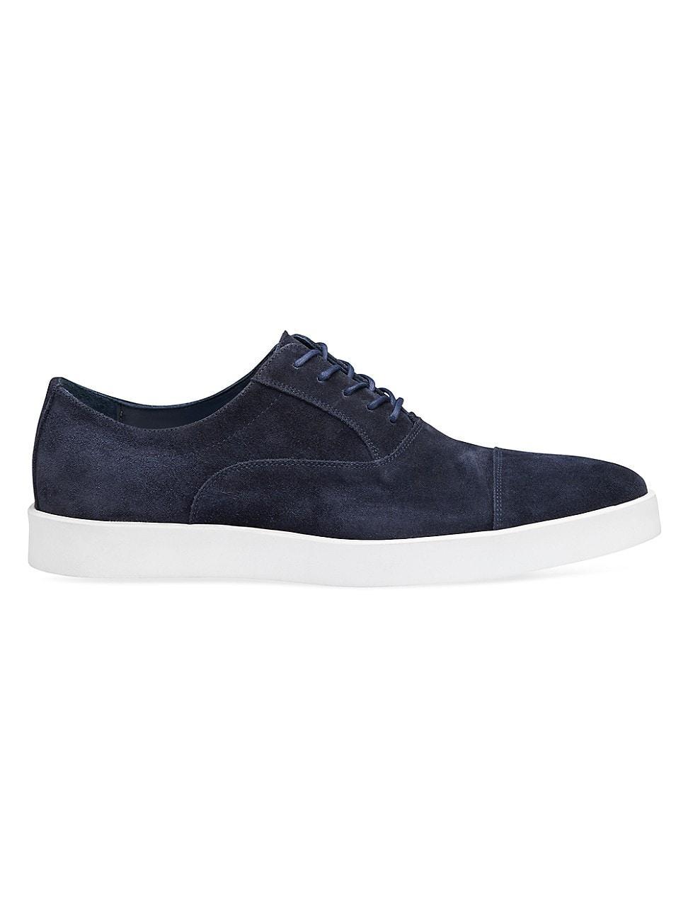 Mens Bolivar Cap-Toe Suede Oxfords Product Image