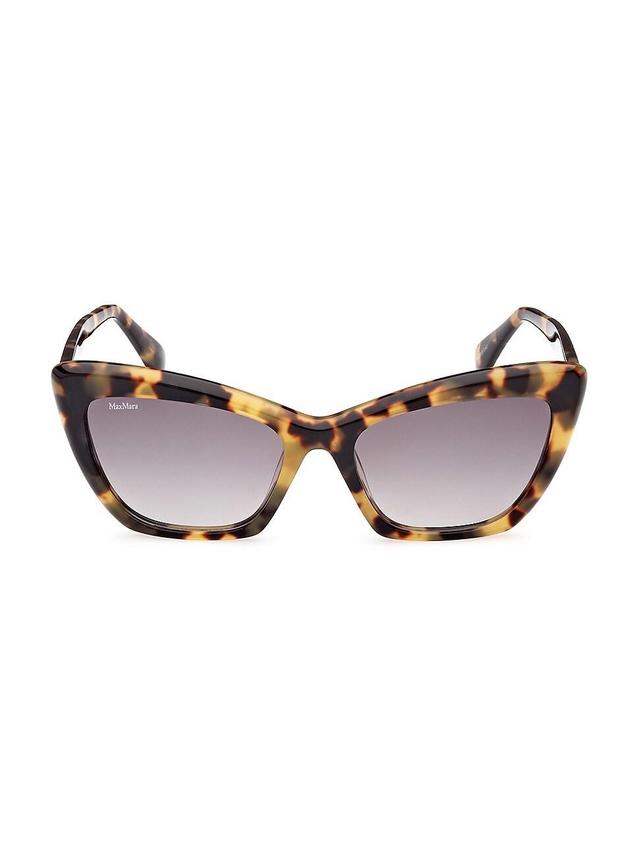 Max Mara 57mm Gradient Cat Eye Sunglasses Product Image