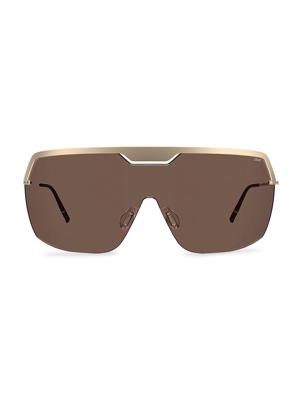 Mens Titan Minimal Art Cosmic Shield Sunglasses Product Image