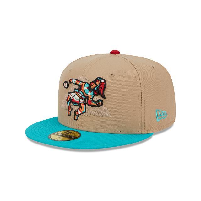 Pensacola Blue Wahoos Copa de la Diversión 59FIFTY Fitted Hat Male Product Image