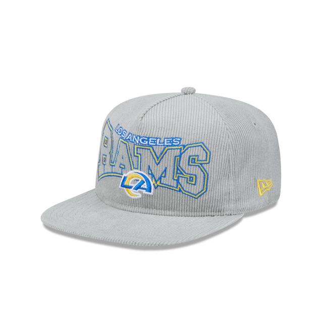 Los Angeles Rams Gray Cord Golfer Hat Male Product Image