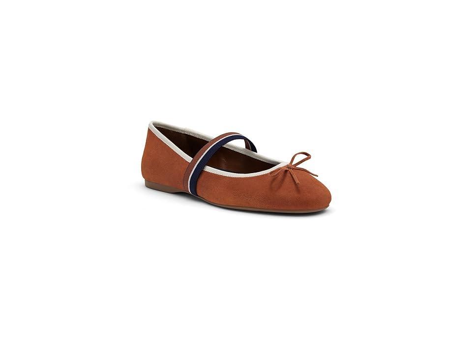 Birdies Hummingbird Mary Jane Suede Flat (Rum) Women's Shoes Product Image