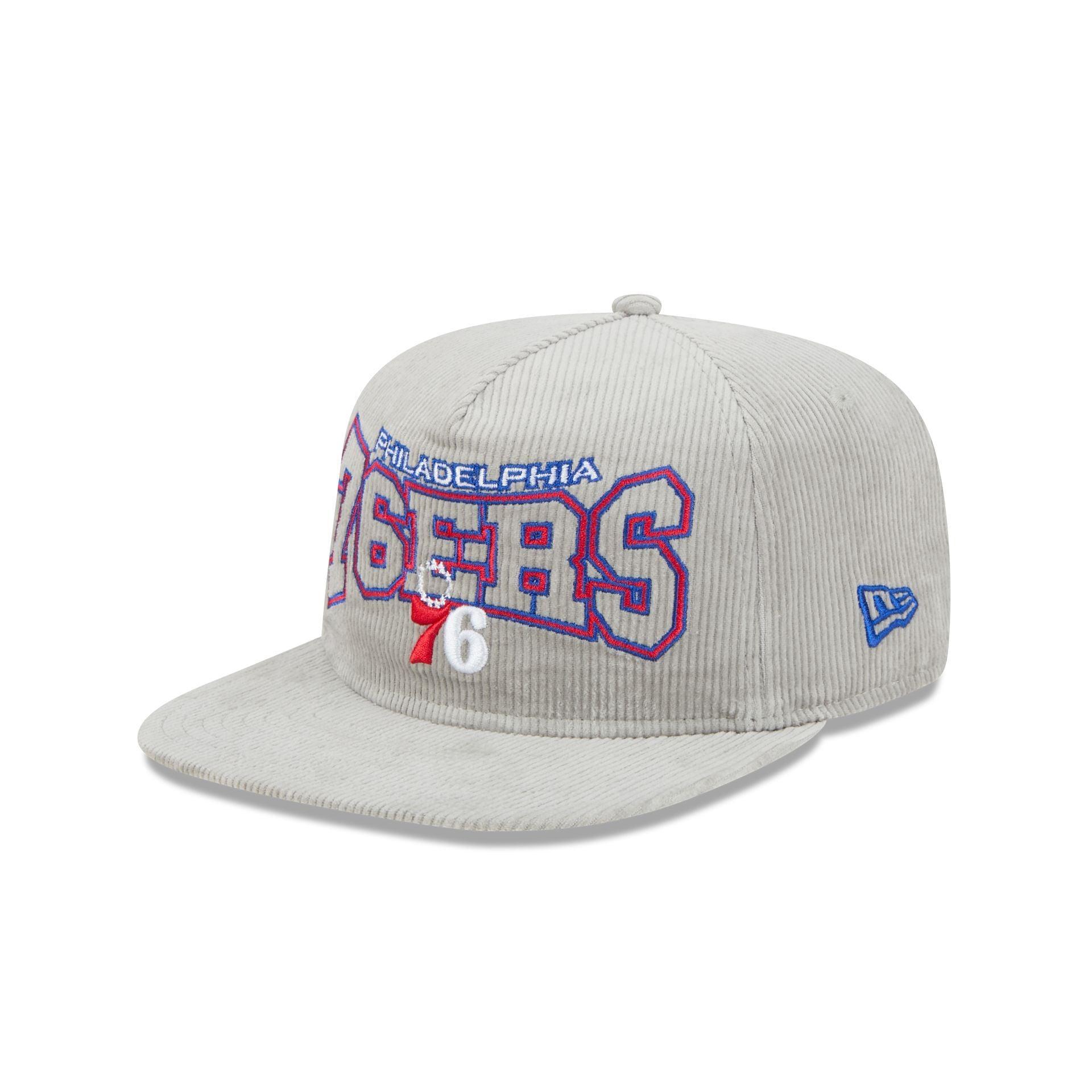 Philadelphia 76ers Gray Cord Golfer Hat Male Product Image