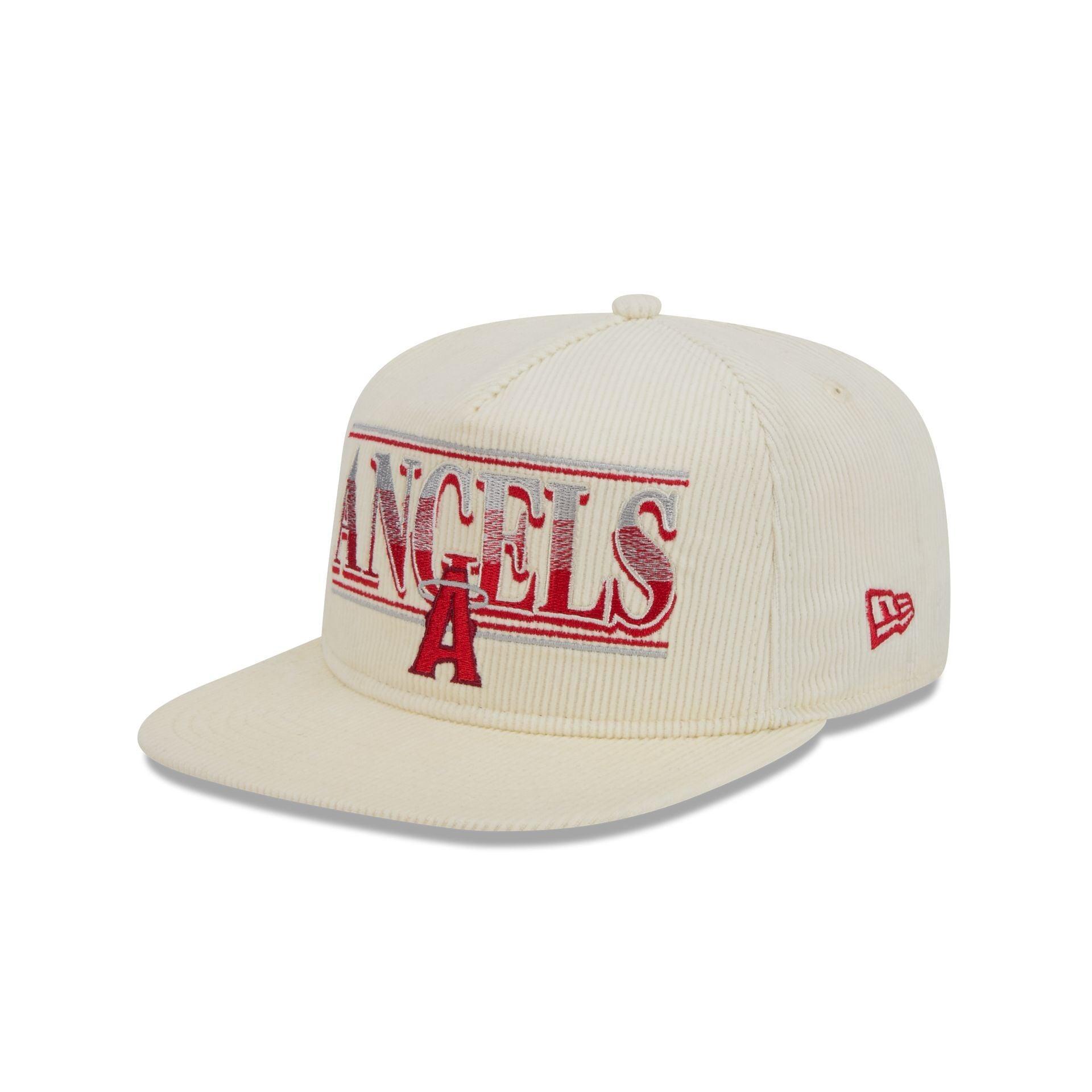 Los Angeles Angels Throwback Corduroy Alt Golfer Hat Male Product Image