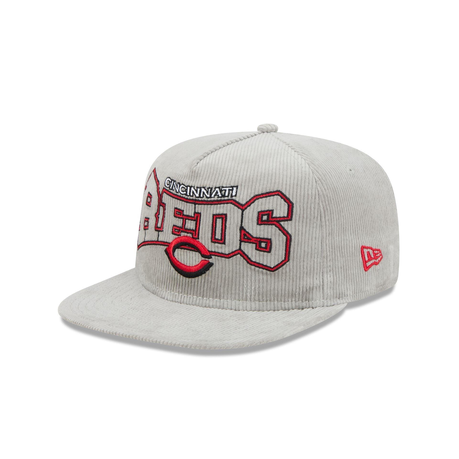 Cincinnati Reds Gray Cord Golfer Hat Male Product Image