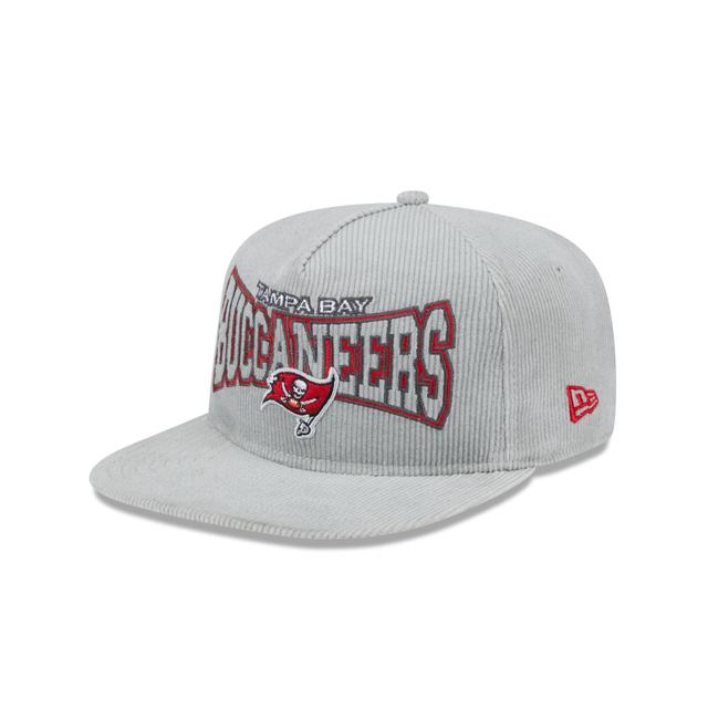 Tampa Bay Buccaneers Gray Cord Golfer Hat Male Product Image