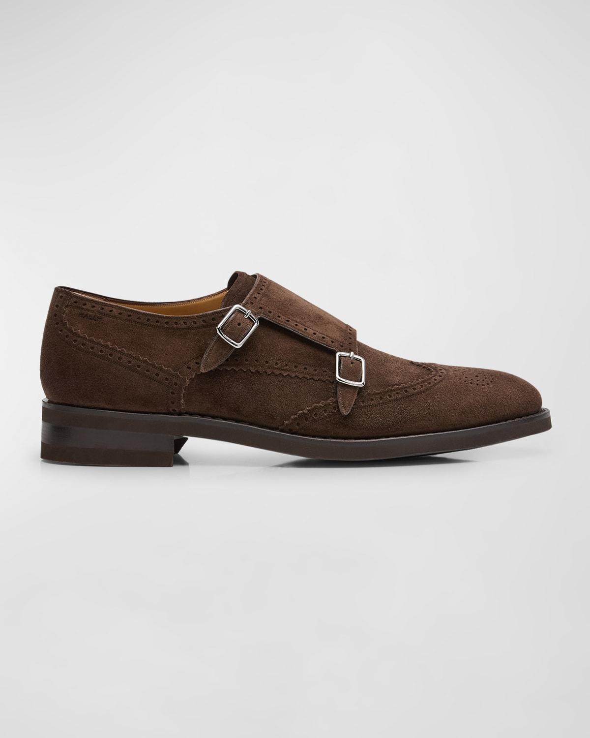 Men's Sahele Double Monk Strap Loafers Product Image