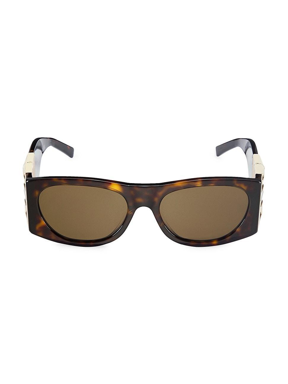 Womens 4G 56MM Rectangular Sunglasses Product Image