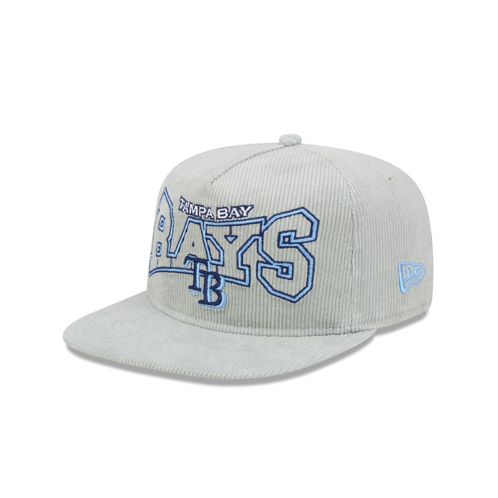 Tampa Bay Rays Gray Cord Golfer Hat Male Product Image