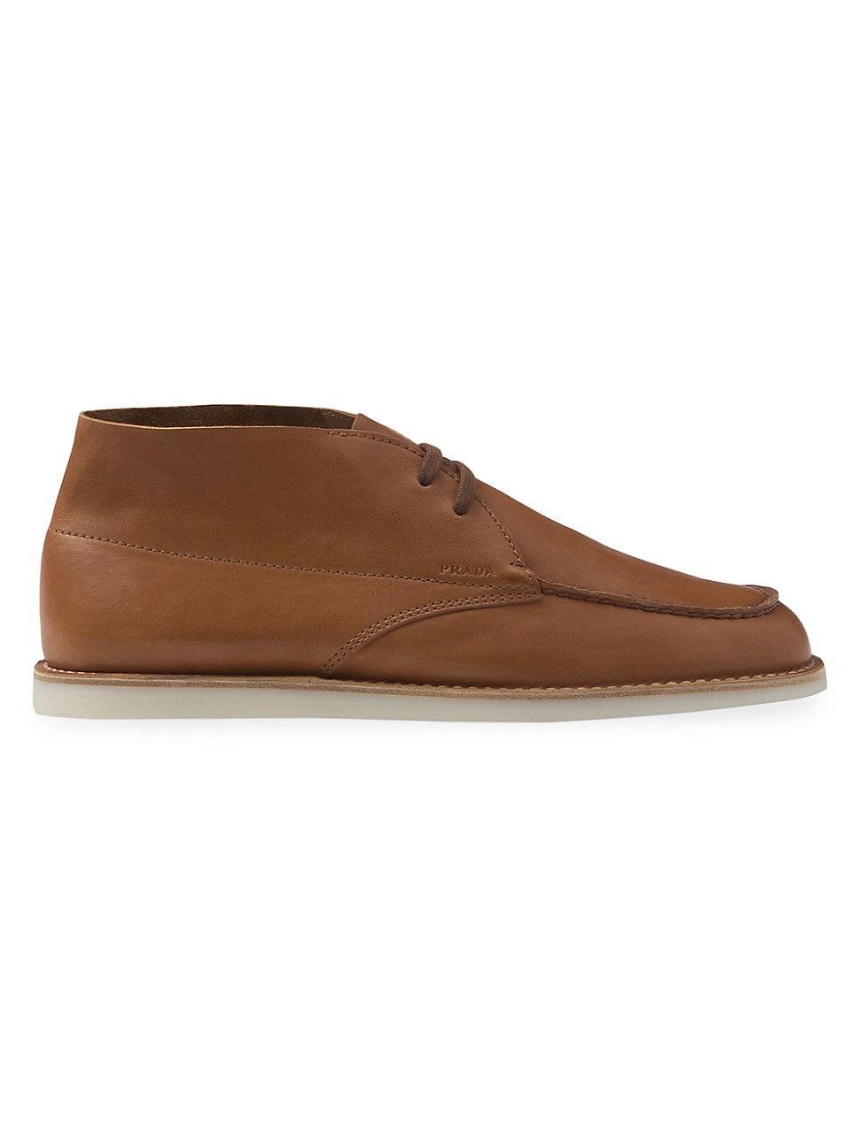 Mens Nappa Leather Chukka Boots Product Image