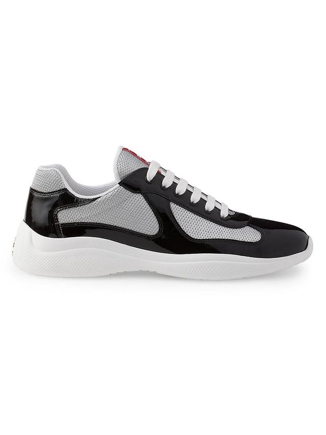 Mens Americas Cup Patent Leather Sneakers Product Image