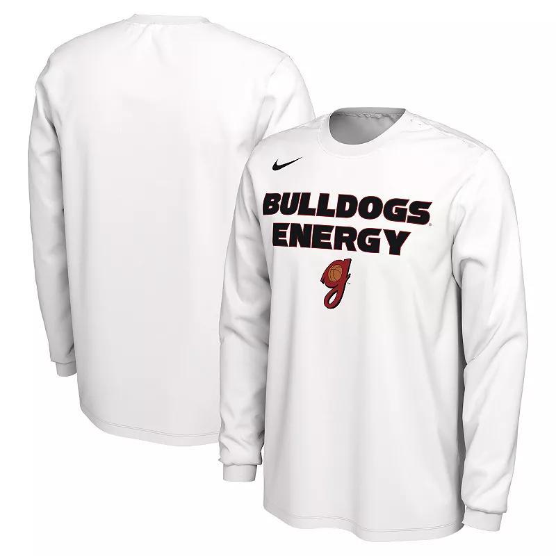 Mens Nike Georgia Bulldogs Lady Dawgs Basketball Legend On Court Energy Long Sleeve Bench T-Shirt Product Image