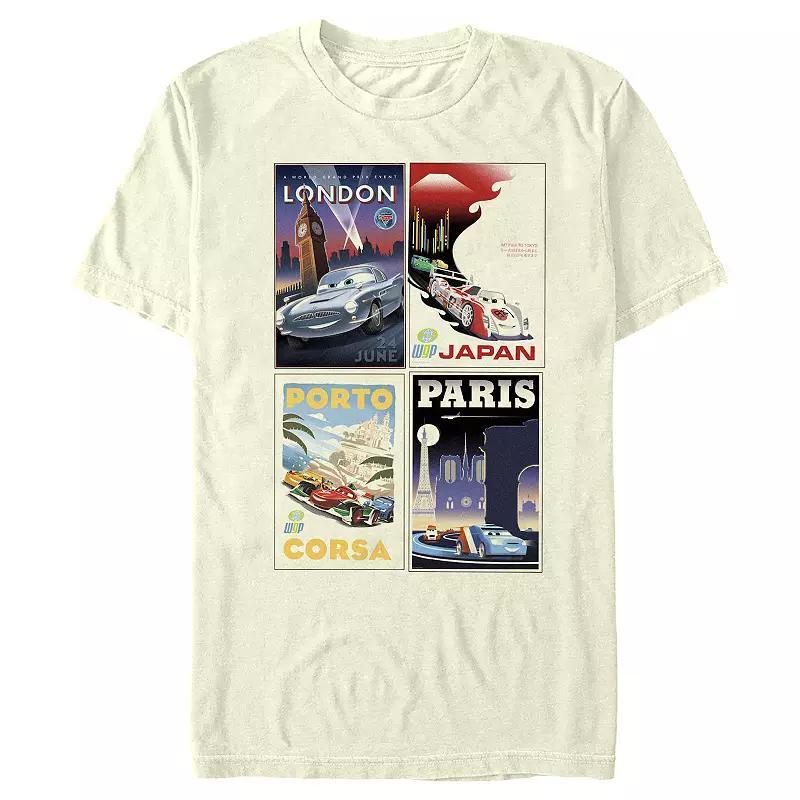 Disney / Pixars Cars International Posters Mens Graphic Tee Product Image