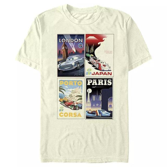 Disney / Pixars Cars International Posters Mens Graphic Tee Product Image