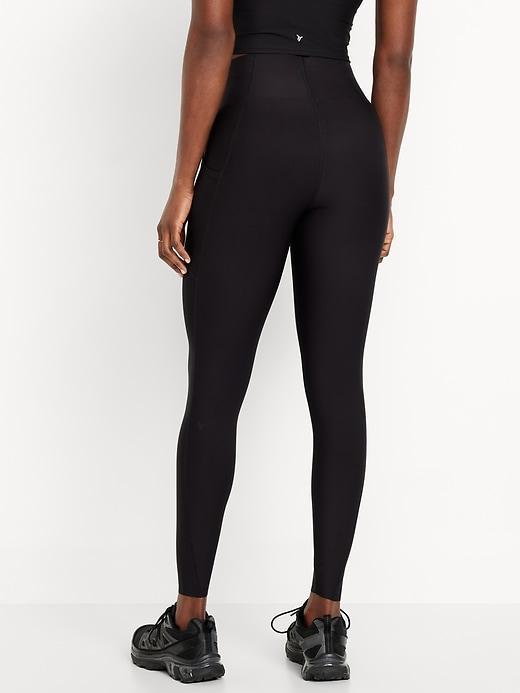 High-Waisted PowerSoft Sculpt 7/8 Pocket Leggings Product Image