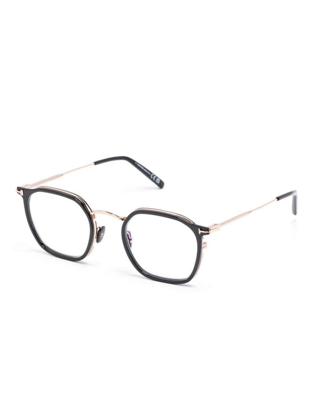 Square-frame Glasses In Black Product Image