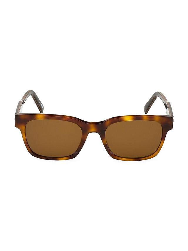 Mens 55MM Square Plastic Sunglasses Product Image