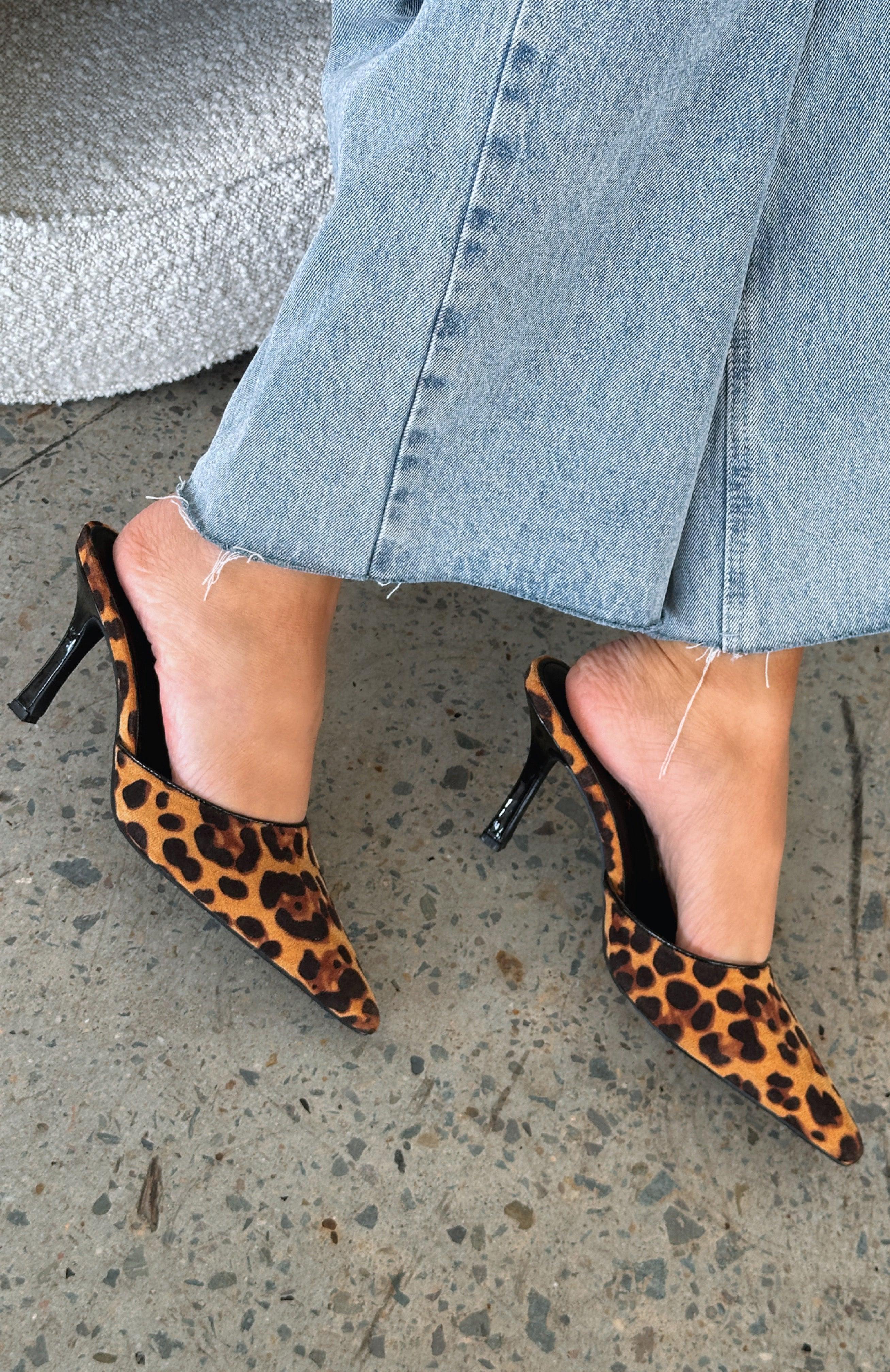 Wild Side Heels Leopard Product Image