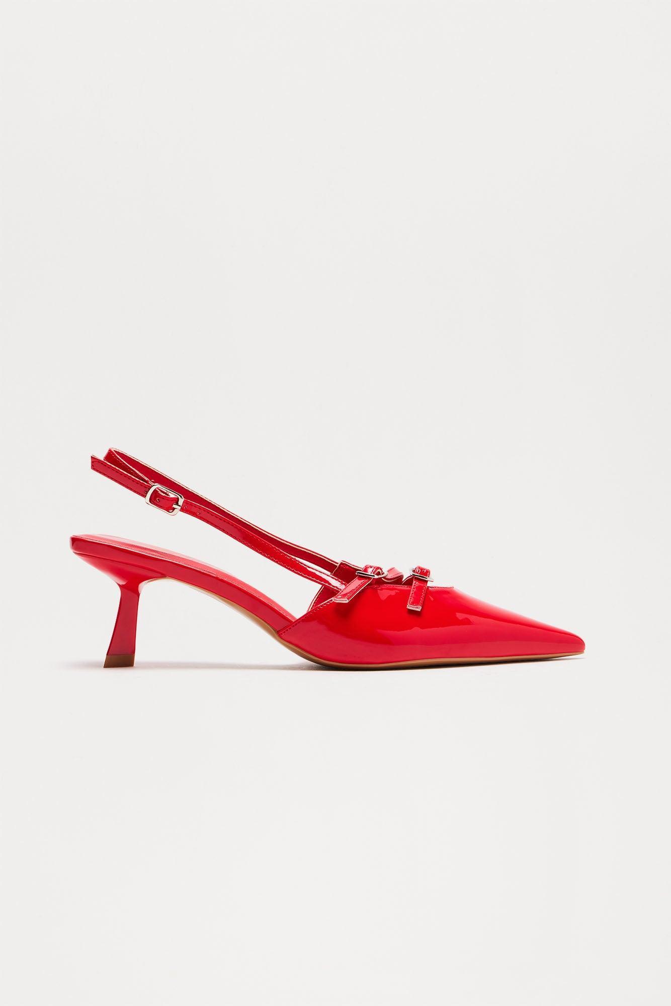 Cruz Slingback Pumps - Red product image