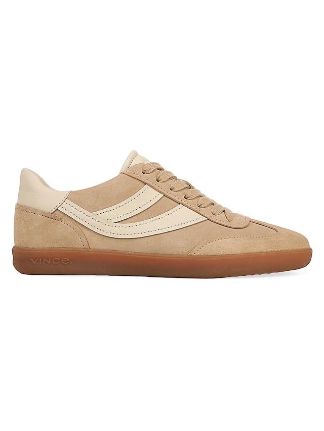 Oasis Mixed Leather Retro Sneakers Product Image