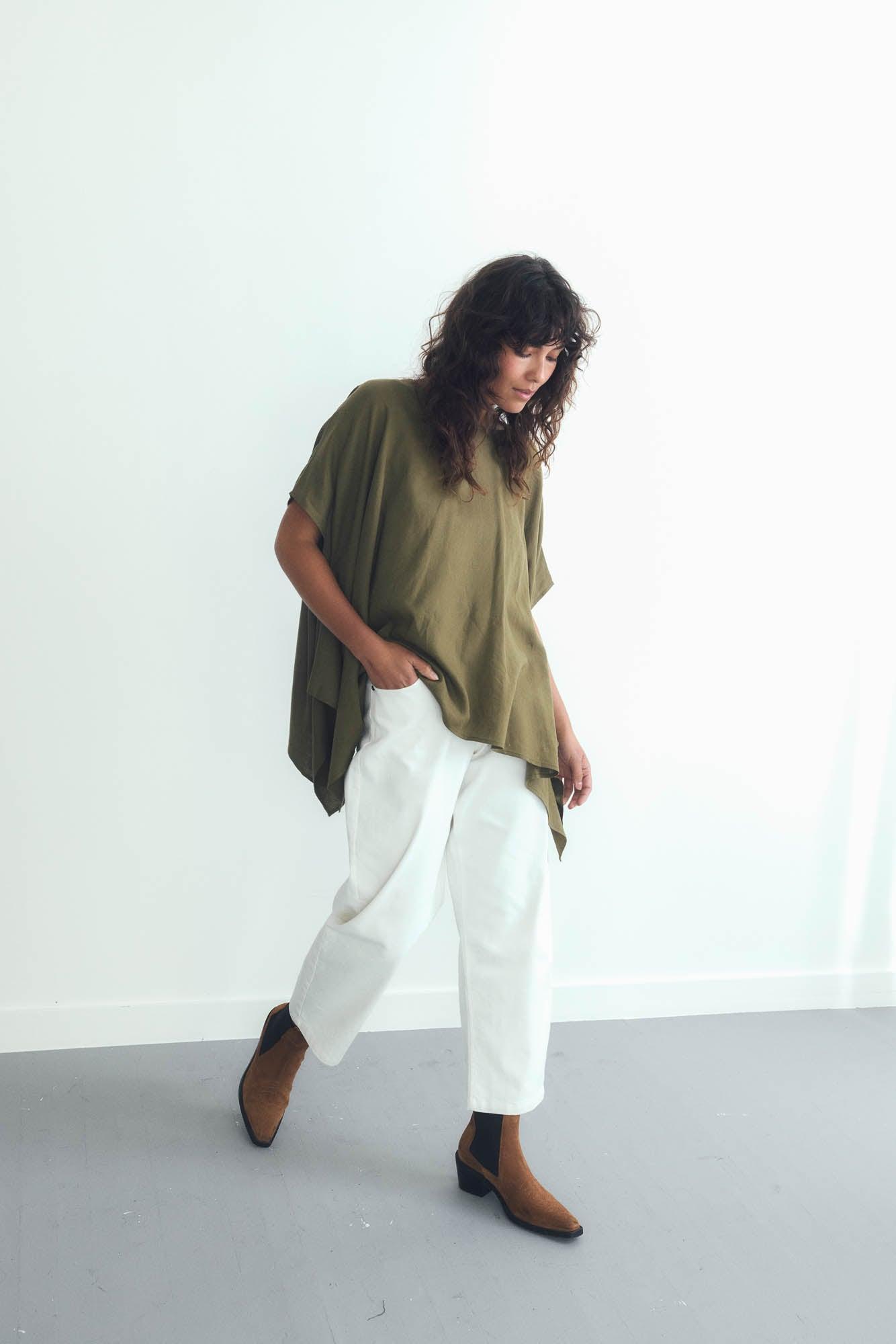 Go with the Flow Linen Top Product Image