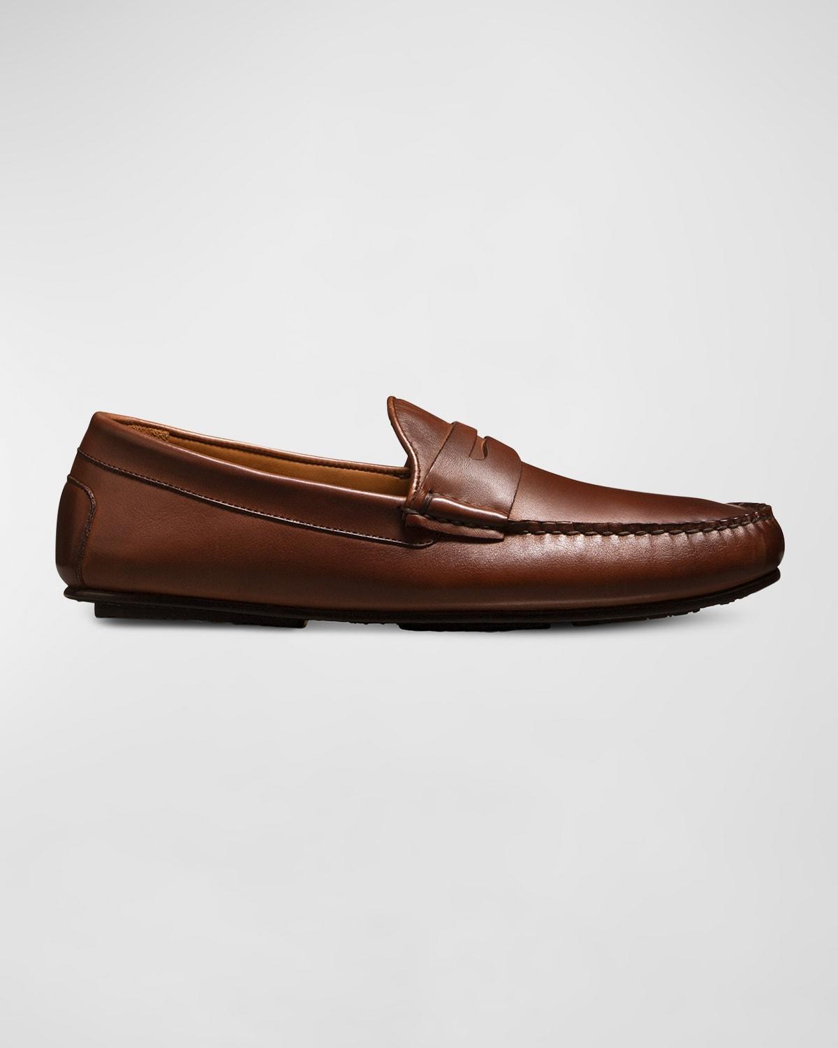 Mens Leather Penny Loafers Product Image