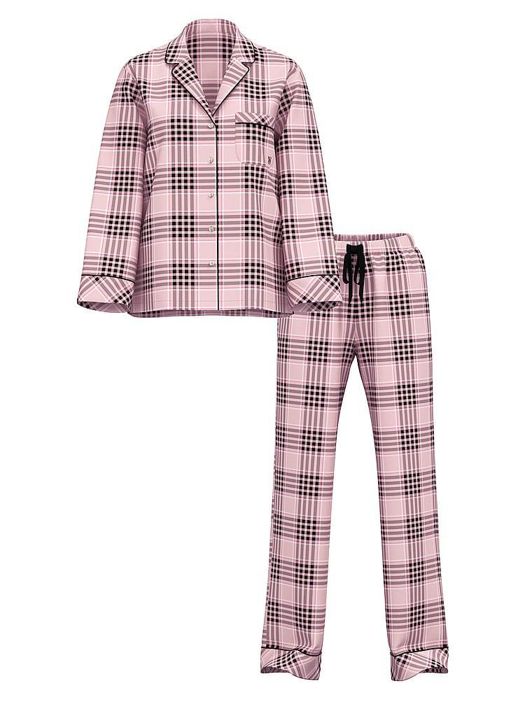 Flannel Long Pajama Set Product Image